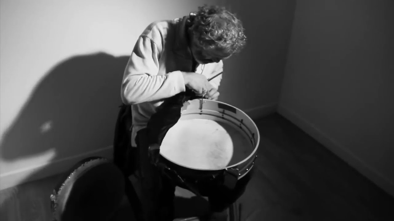 Rónán Ó Snodaigh bodhrán class 21; korg wavedrum