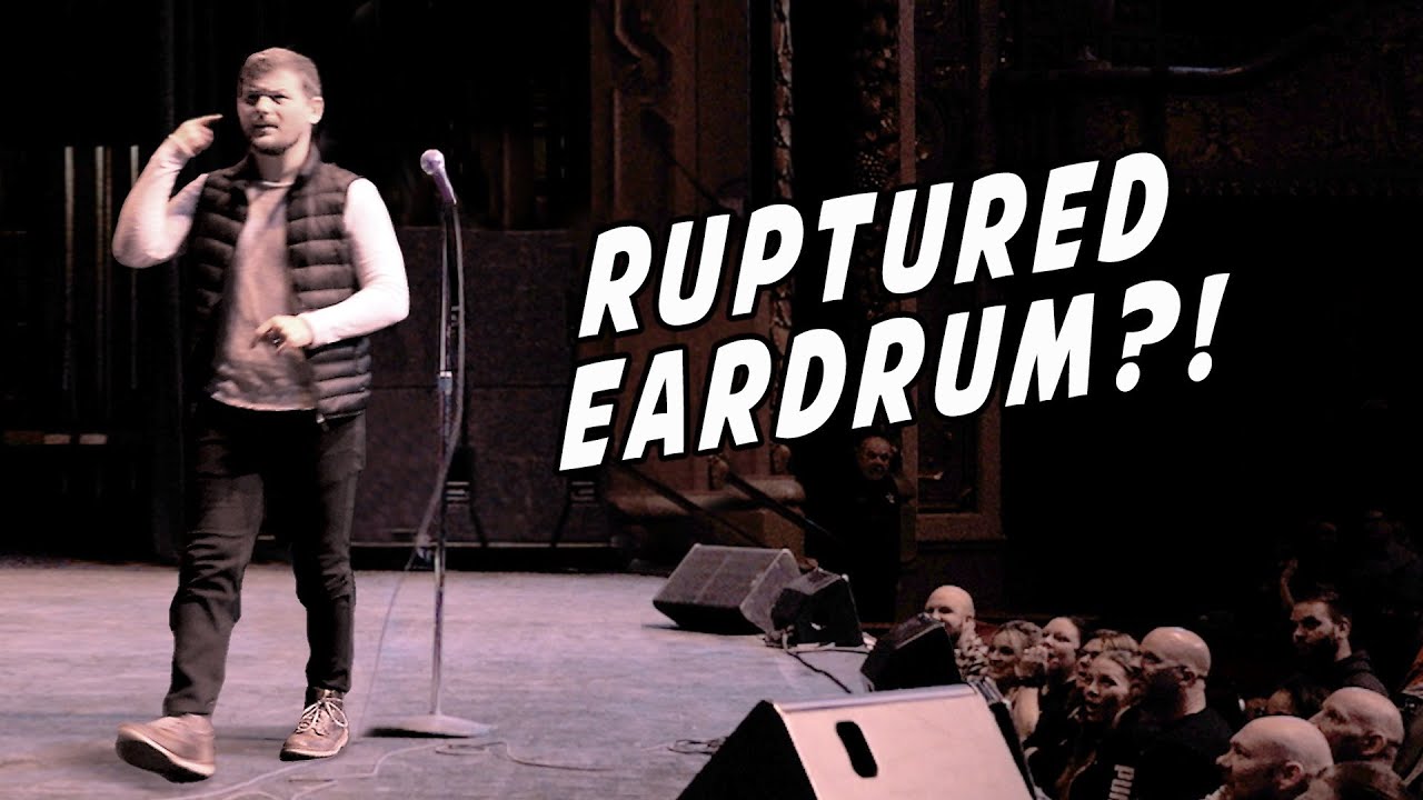 Speaker Explodes On Stage