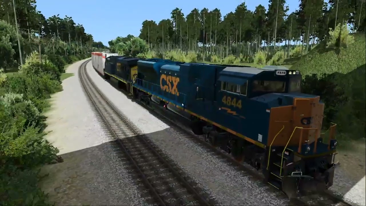 [PC/ENG] Run8 Train Simulator : CSX A-Line | Doing Stuff!