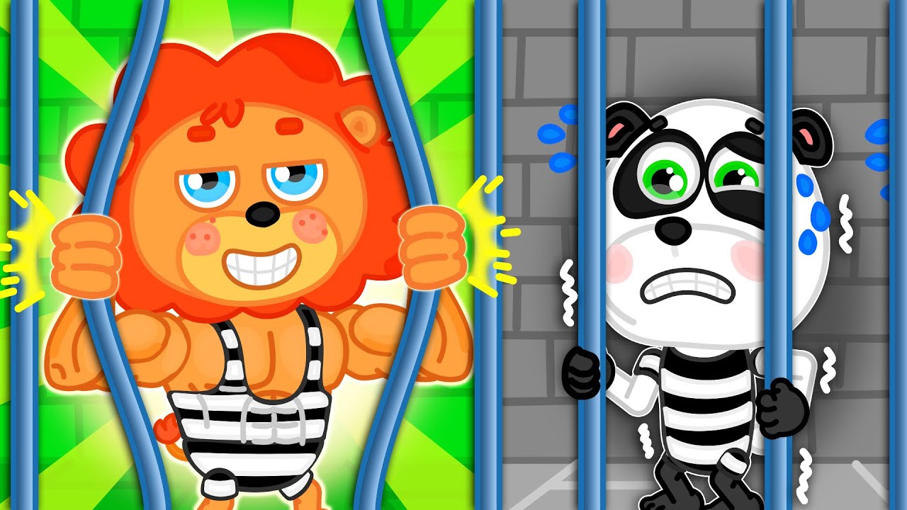 LeonCito | Historia de escape de la prisión | Dibujos animados | Video Para Niños