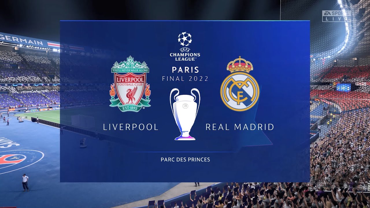 UEFA Champions League Final | Liverpool vs Real Madrid | FIFA 22 | PC Ultra Settings | Legendary AI