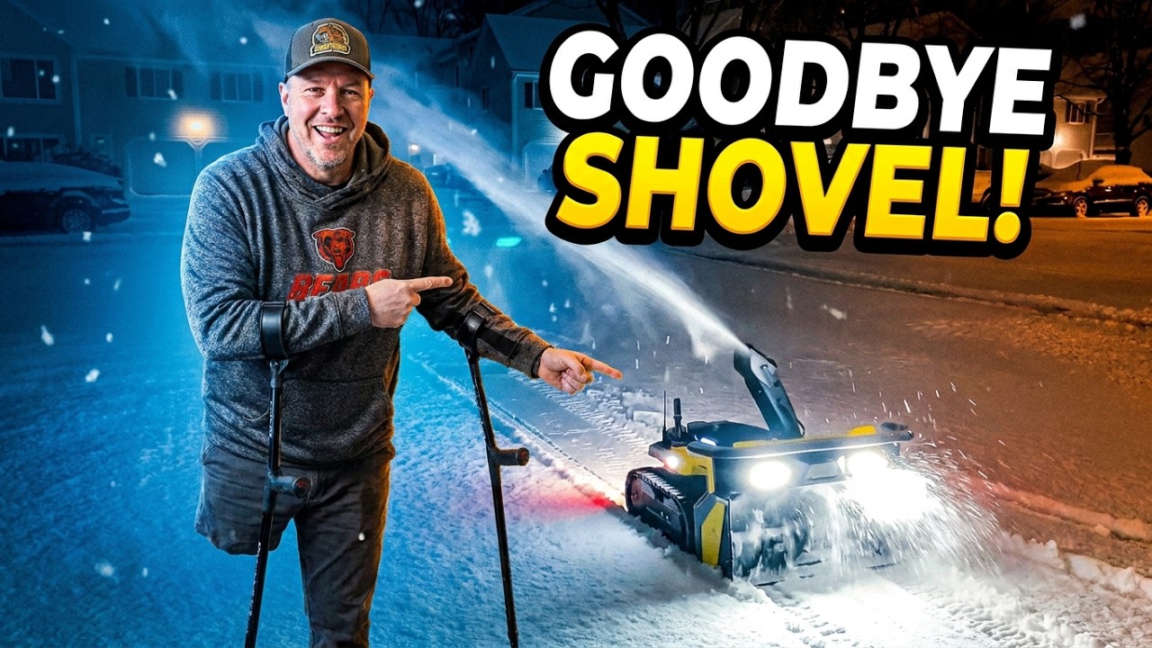 Yarbo Autonomous Snow Blower - Setup and Review