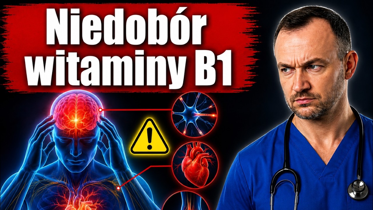 ⚠️ Ten niedob&oacute;r niszczy m&oacute;zg, nerwy i serce. Objawy możesz ignorować latami