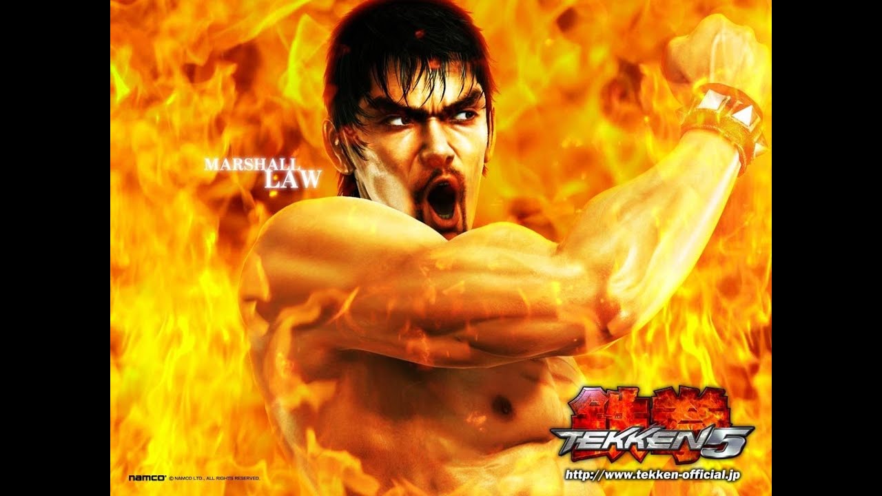 E24K's Tekken 5 - Marshall Law Story Battle Playthrough