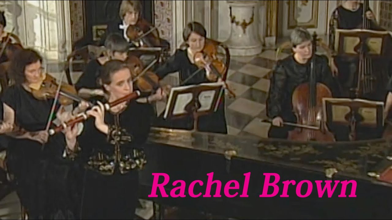 Rachel Brown/ Quantz: Flute concerto in G major, QV 5:174, 2nd & 3rd  Movements