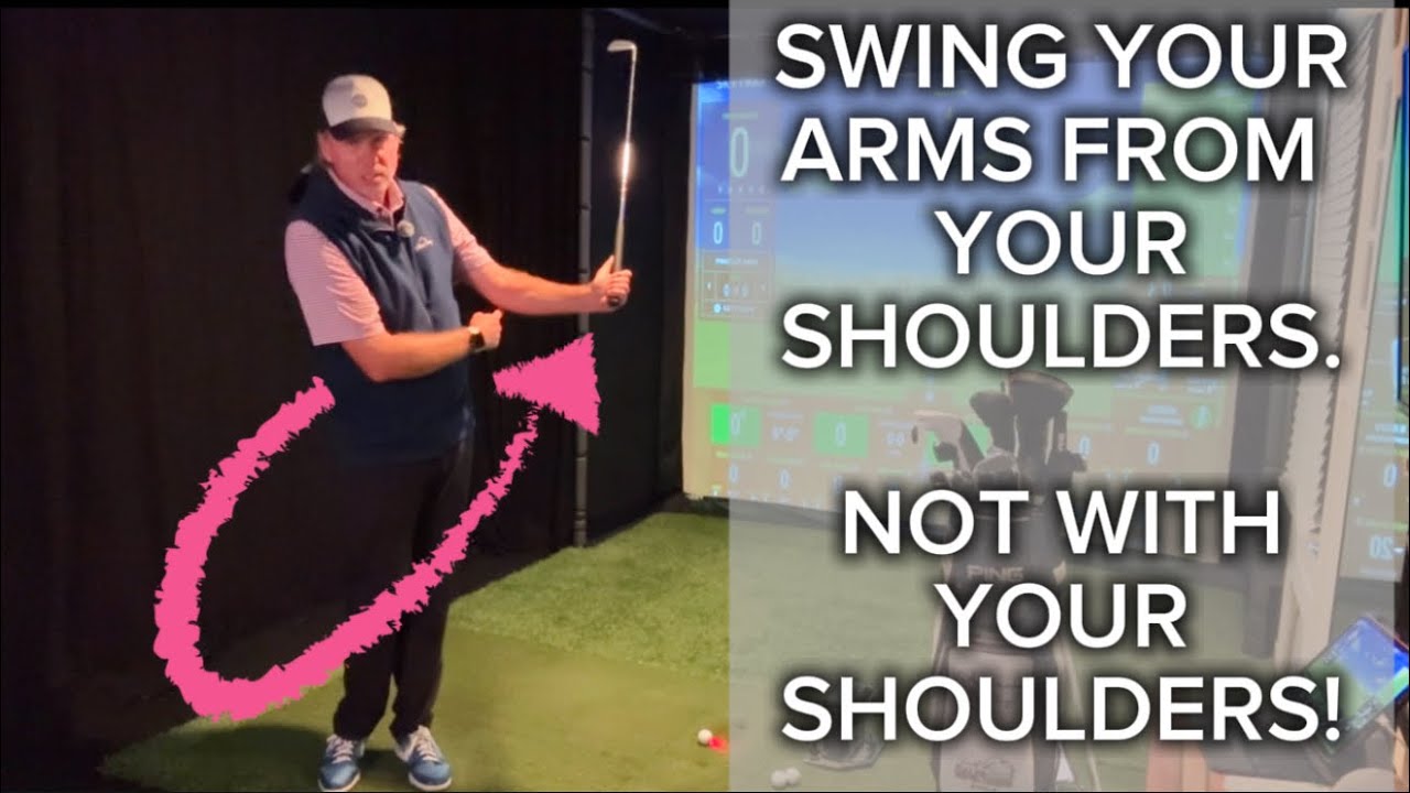 Less BODY EFFORT!! // More SWINGING EFFORT!! #golftips #golfswing #golfinstruction 