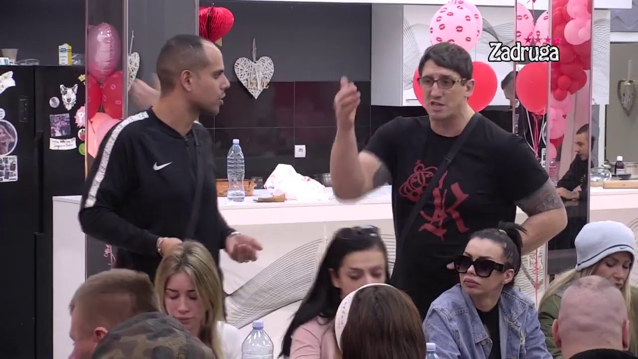 Zadruga 4 - Mišel u konfliktu sa Kristijanom zbog Dragane - 08.02.2021.
