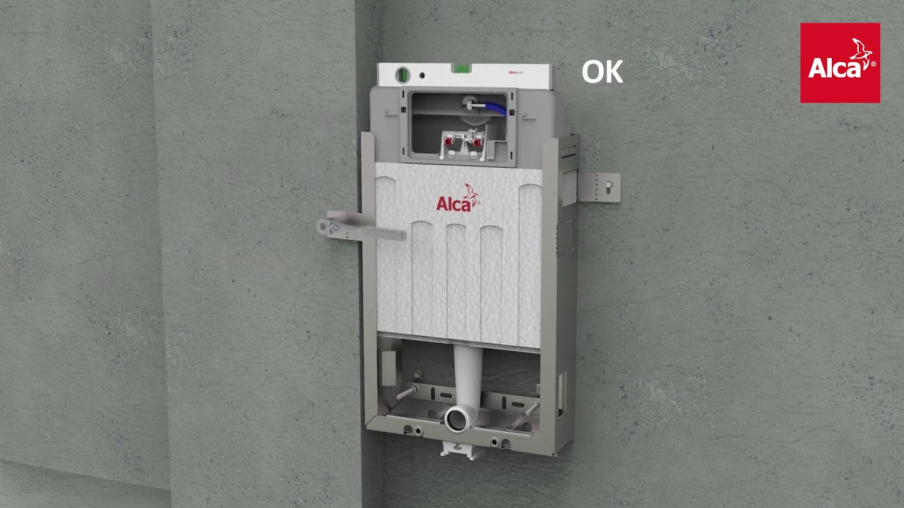 Jak namontovat podomítkový modul Alcaplast AM115