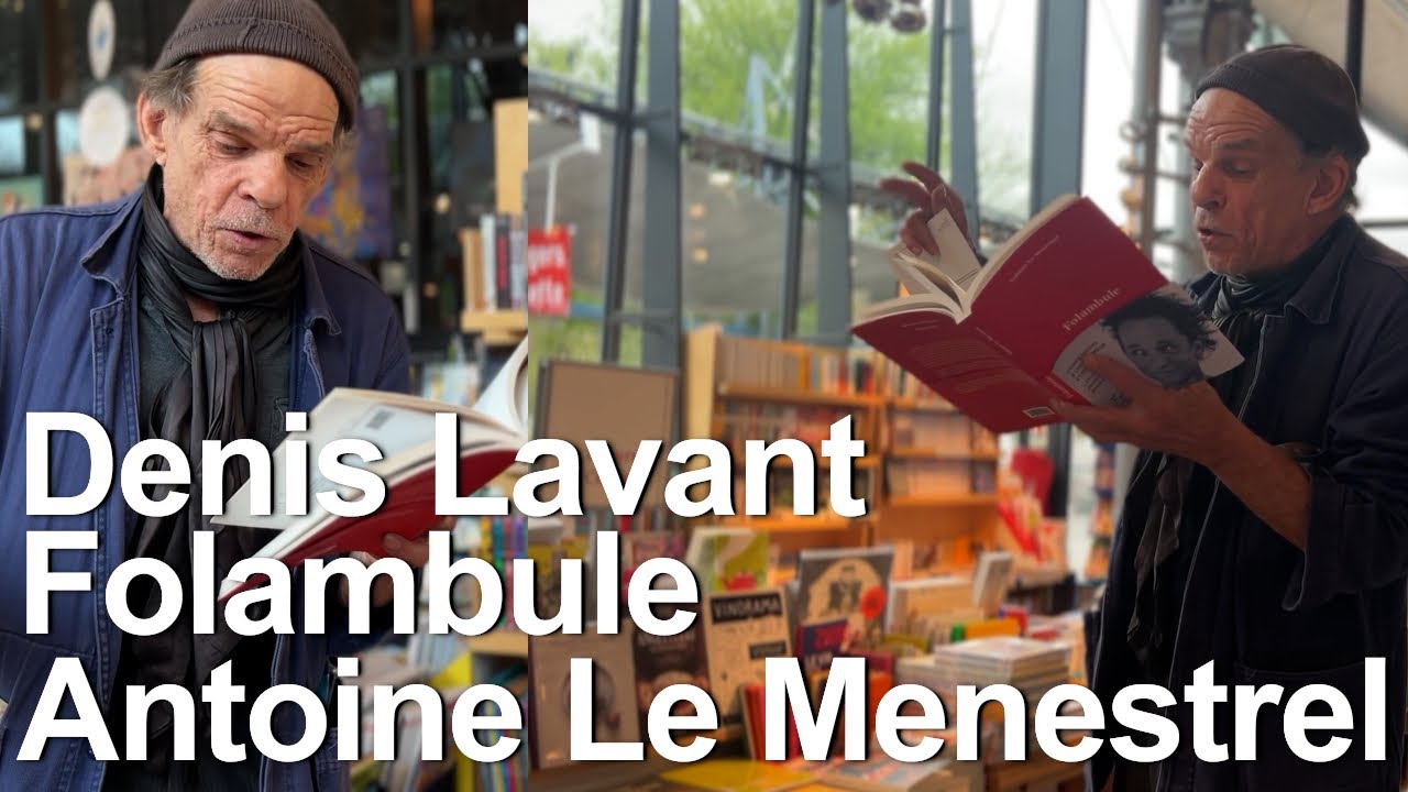 Denis Lavant lit Folambule confessions d'un grimpeur étoile Antoine le Menestrel Guérin Chamonix