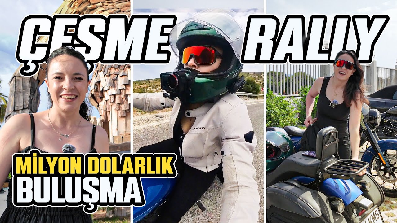 MİLYON DOLARLIK BULUŞMA! Binlerce Motosikletle Çeşme'ye Akın Ettik! | Harley Davidson Çeşme Rally