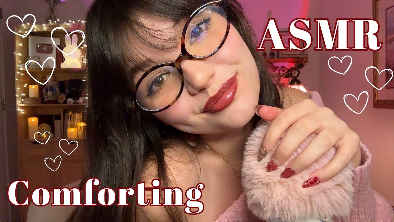 ASMR Hand Movements, Vortex Visuals, Positive Affirmations, Breathy Whispers, Fluffy Mic Triggers