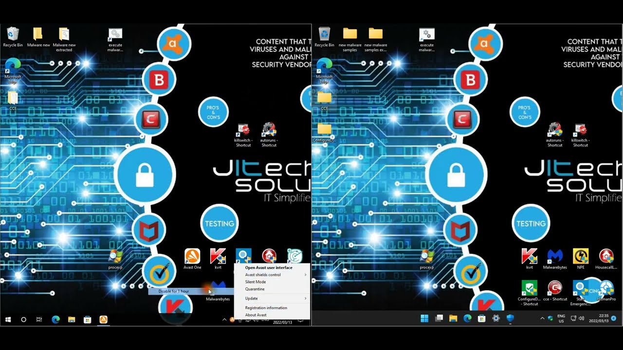 AVAST One vs Win 11 Defender with new malware samples!