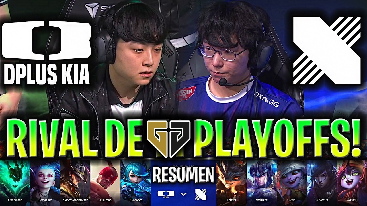 EL GANADOR SE ENFRENTA A T1 EN PLAYOFFS! 😱SERIE ÉPICA!🔥 | DK vs DRX Resumen Completo LCK Cup