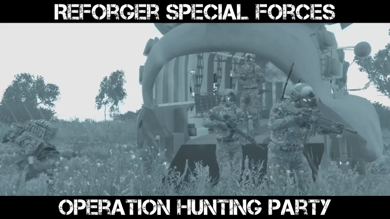 ARMA Reforger Milsim - Nighttime Ambush and Raid
