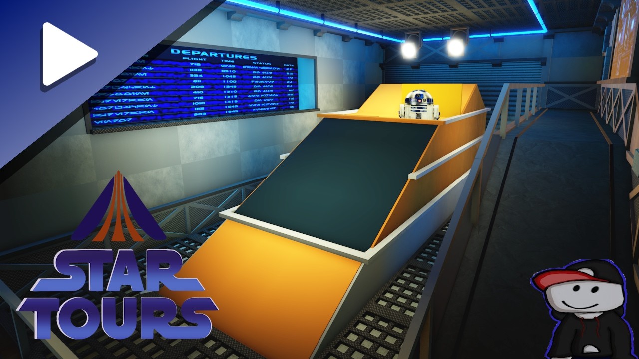 Star Tours In Theme Park Tycoon 2