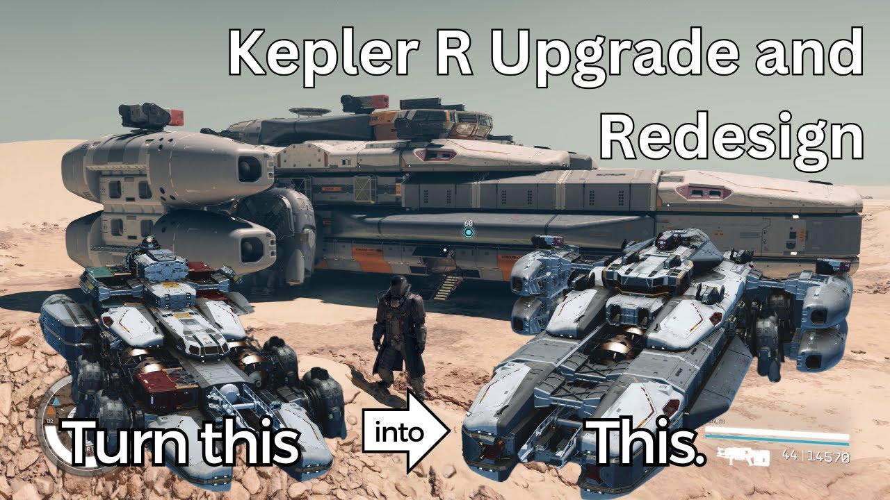 Starfield - Upgraded Kepler R, Better Looking, Better Stats, How to Build (No Mods Needed)