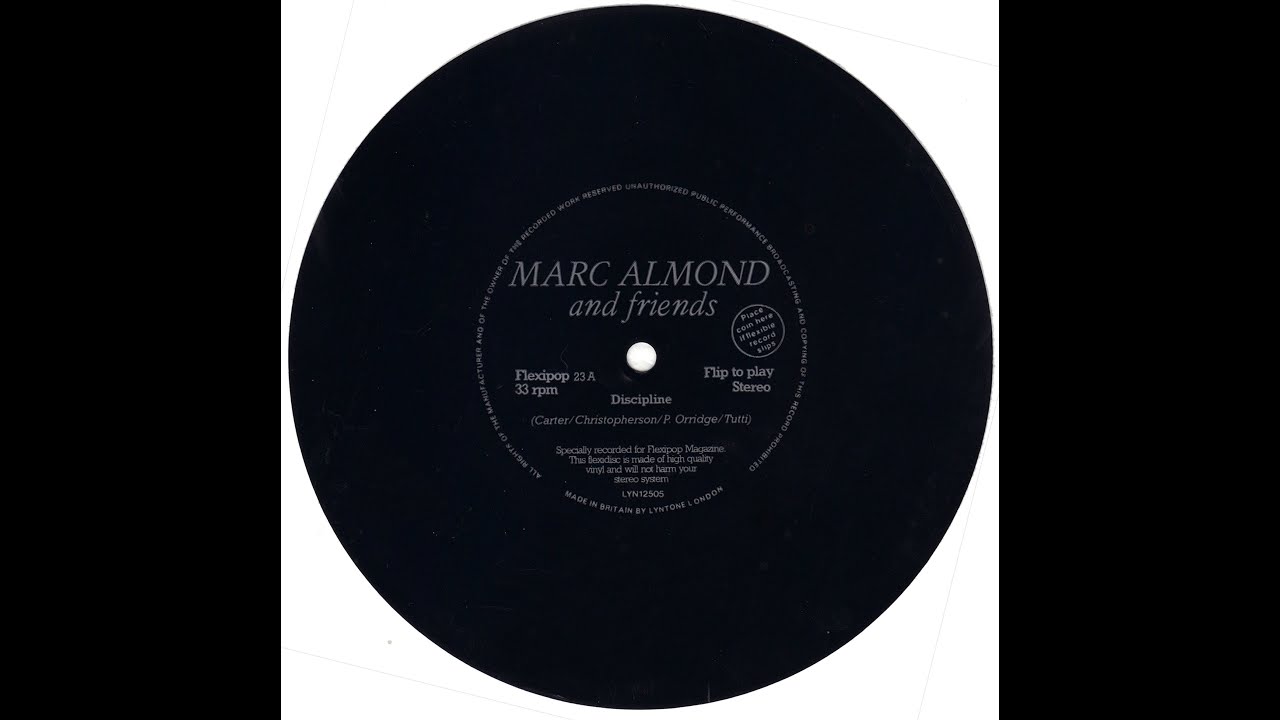 MARC ALMOND AND FRIENDS (Marc And The Mambas) - Discipline (THROBBING GRISTLE cover)