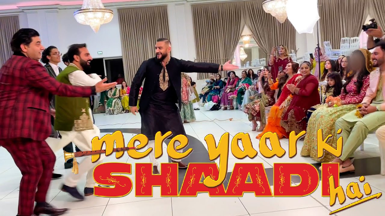 Mere Yaar Ki Shaadi Hai | Wedding Dance | Paris, France