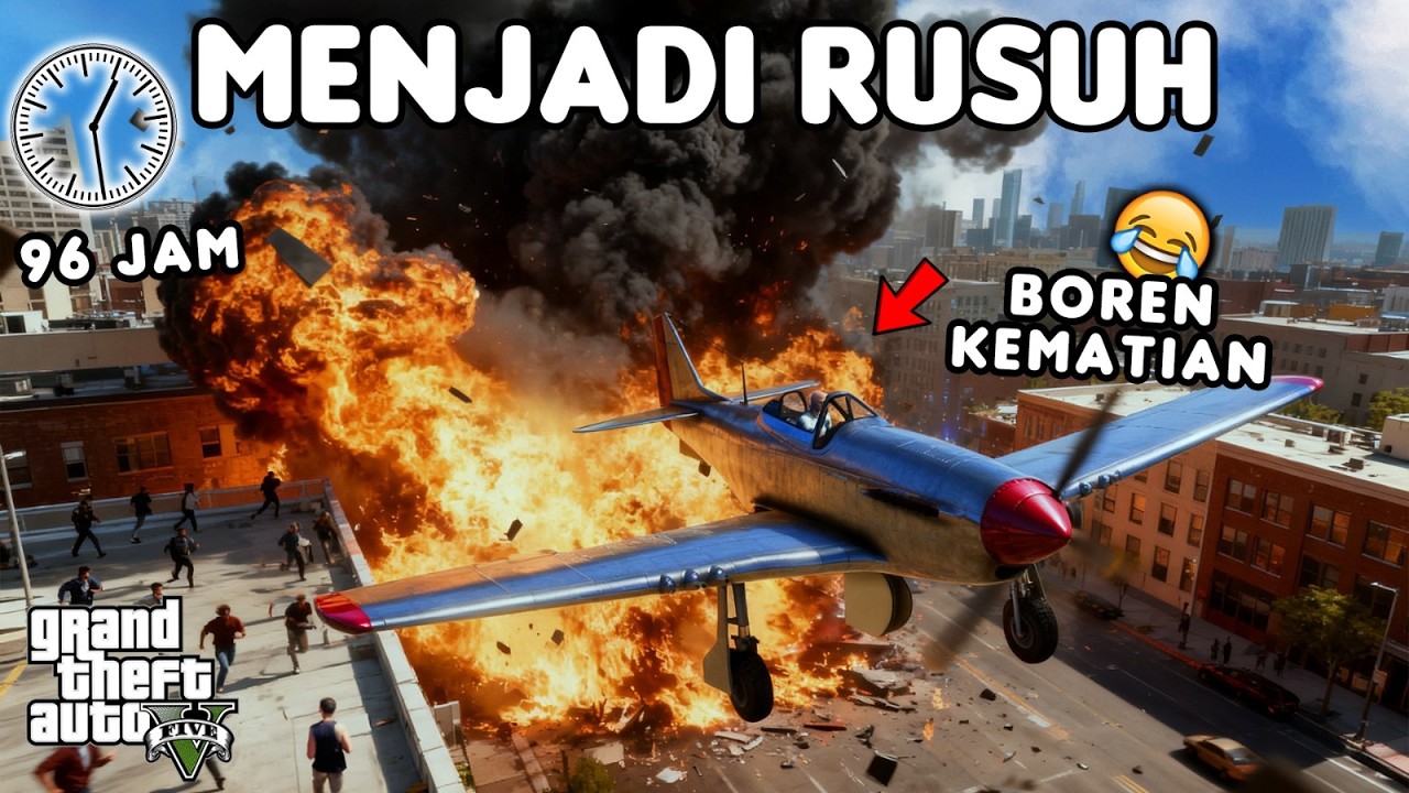 96 JAM MENJADI RUSUH - GTA 5 ROLEPLAY