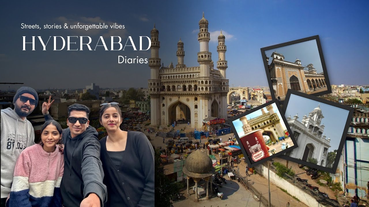 Hyderabad City Tour with Cousins | Streets, Palaces, Boating