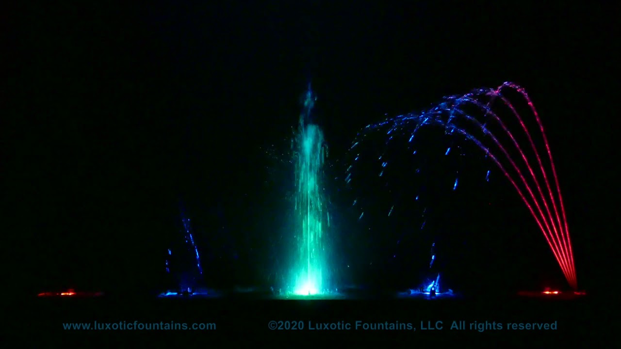 Luxotic Fountains 30’ (9 Meter) Quintet Bruno Mars