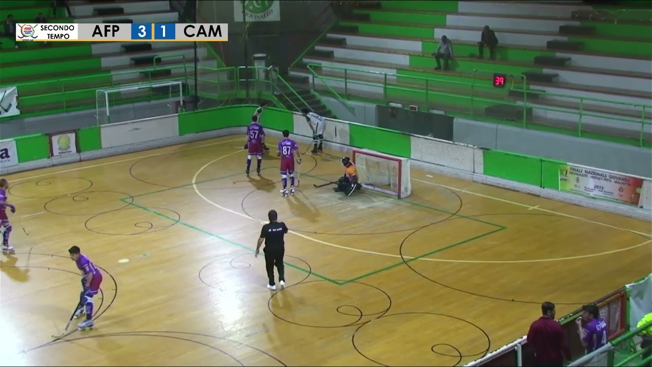 Highlights - Girone B - Posticipo - Giornata n.11 - Indeco A.F.P. Giovinazzo x Rotellistica Camaiore