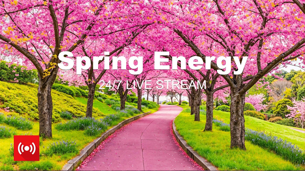 Spring Energy 2026 🌸 24/7 Live Stream 🌅☕ Happy Music to Start Your Day - Relaxing Chillout House