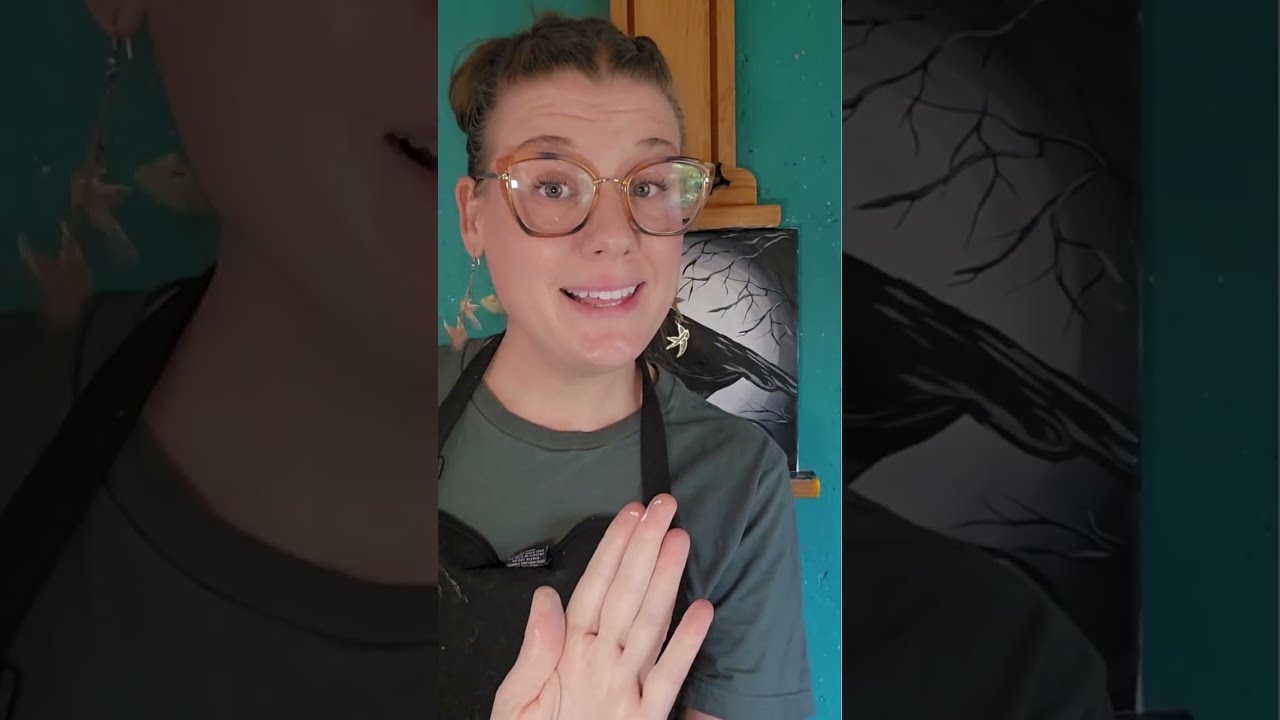 Nevermore! Spooky Crow puff puff painting tutorial - Full Video!