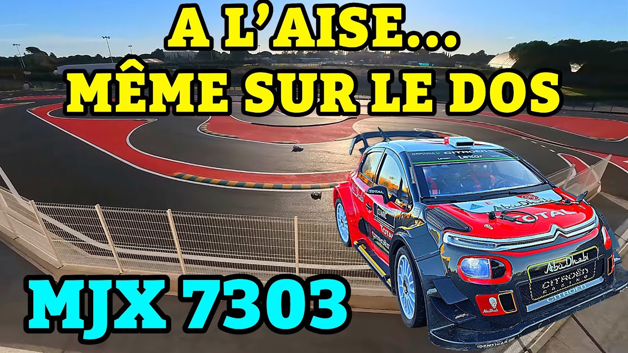 MJX C3 7303 au milieu des pancar et GT8 à l'AMO (10/01/26)