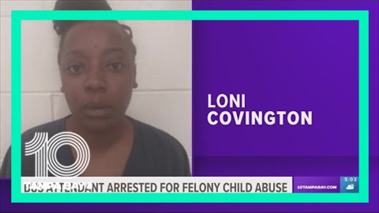 Polk County school bus attendant arrested for felony child abuse