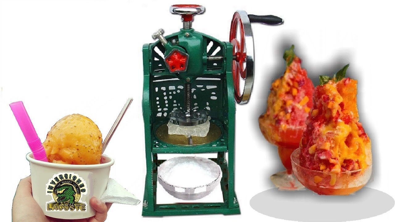 Maquina Raspadillera (Maquina Para hacer Raspadillas) 