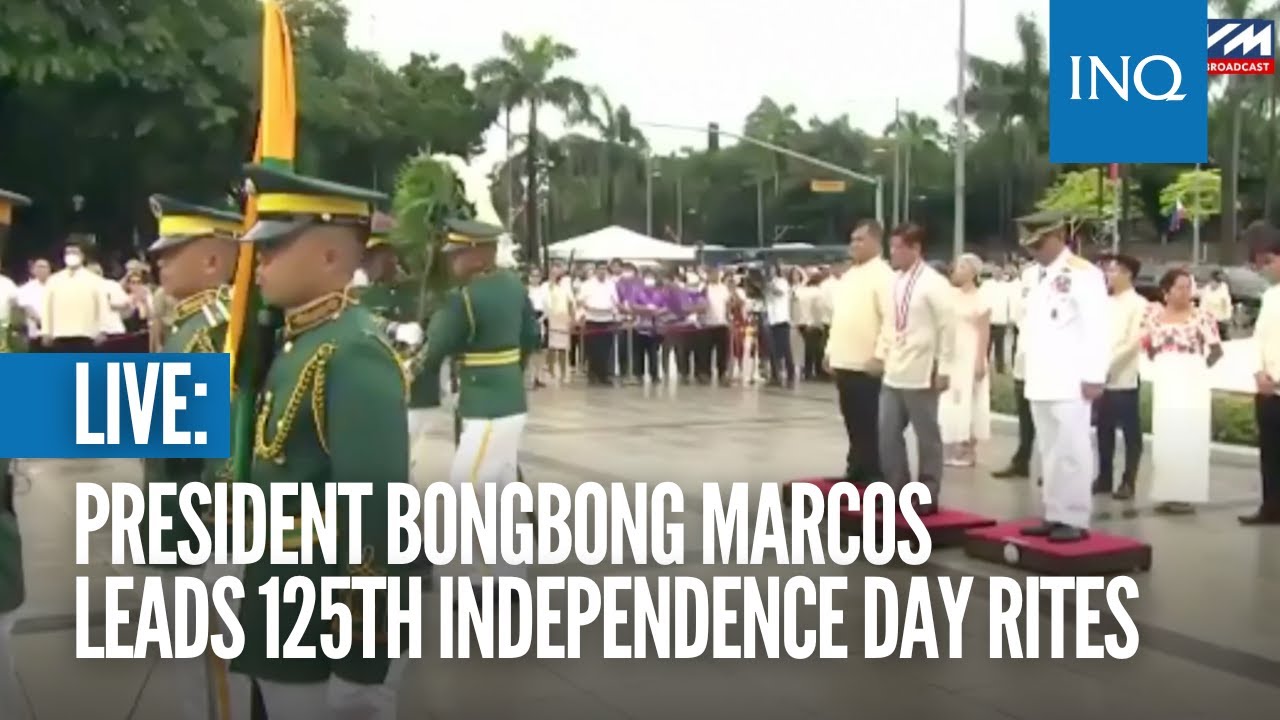 LIVE: President Bongbong Marcos leads 125th Independence Day rites