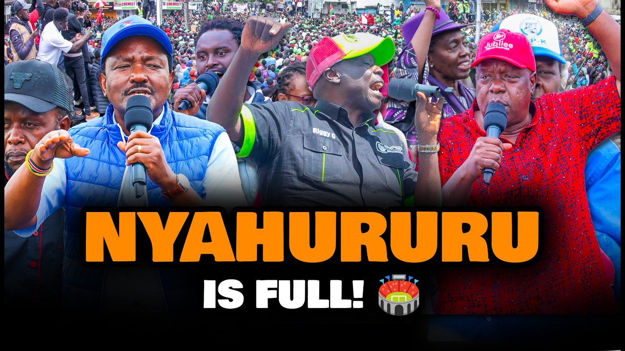 NYAHURURU STANDS STILL! 🌋 Gachagua, Matiang'i & Kalonzo Storm Ruto's Base! (LIVE)