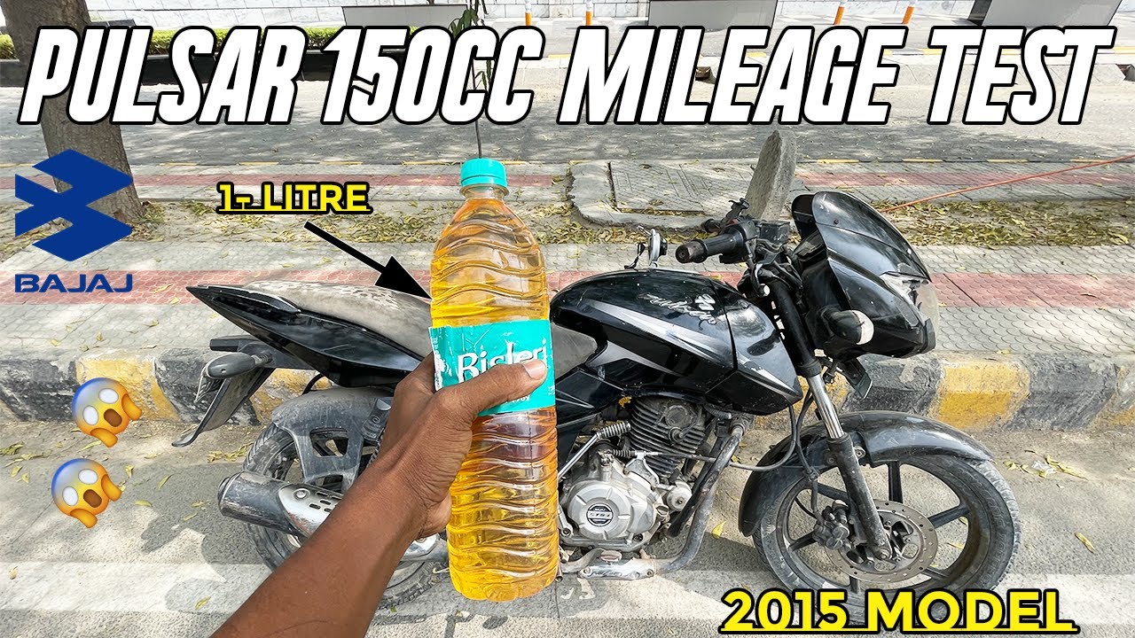 Mileage Test of BAJAJ Pulsar 150cc || 2015 Model😳