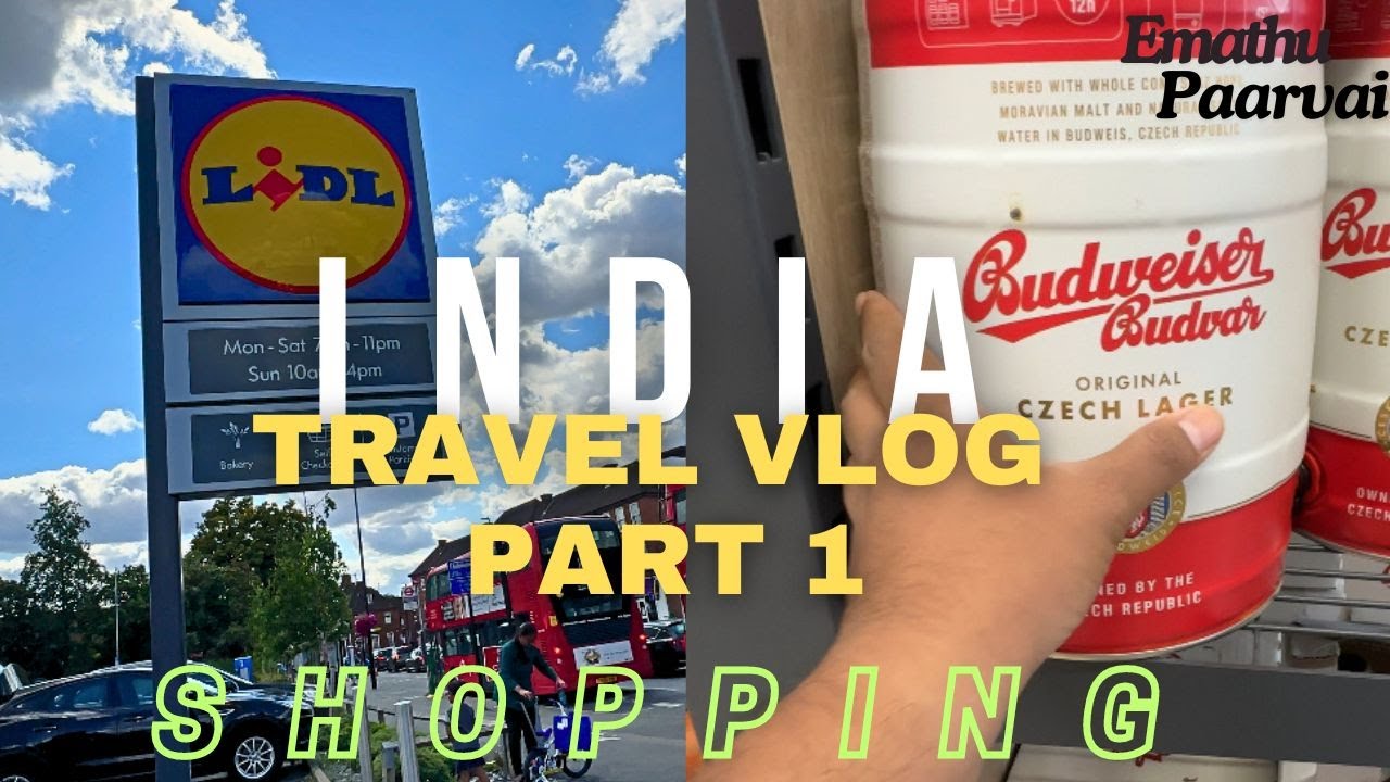 நாங்க INDIA 🇮🇳 வரப்போறோம் 😁 | Our Shopping in London for India Trip | Part 1 | Emathu Paarvai Tamil