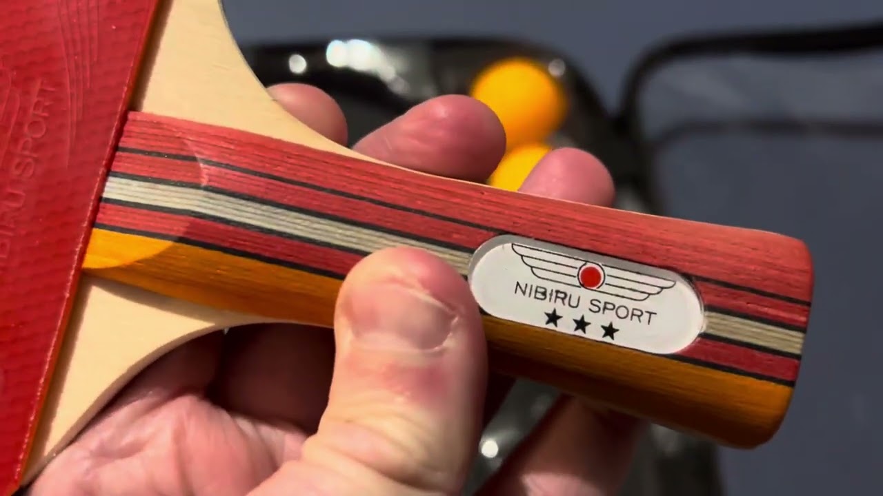 NIBIRU SPORT Ping Pong Paddle Sets Review