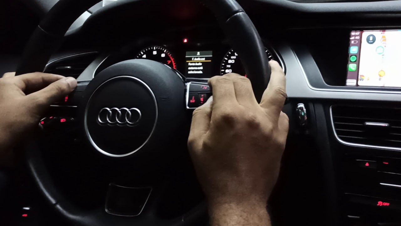 Audi A4 | 2014 - Instalação Carplay (conexão sem fio) + Android Auto - ArtsomAuto