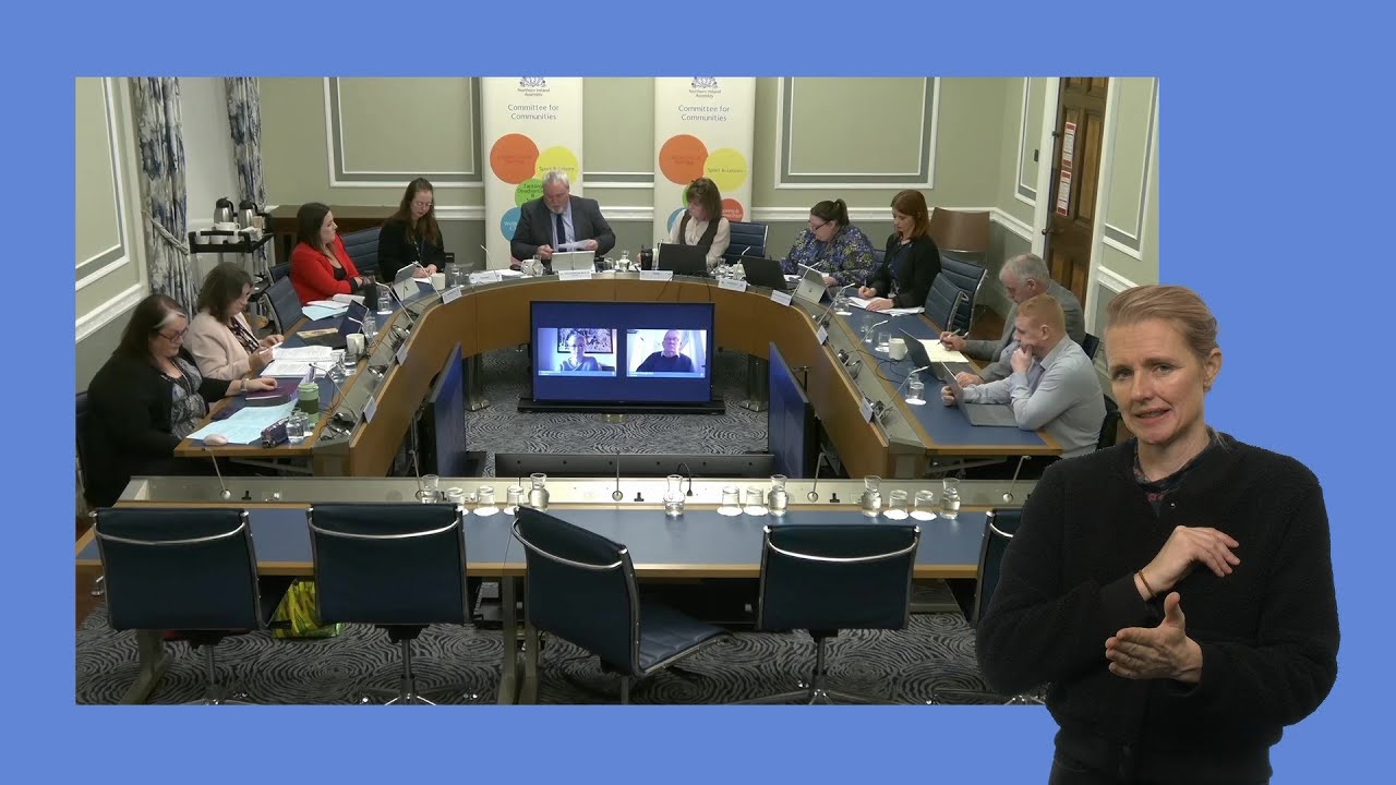 Committee for Communities: Sign Language Bill – Formal Clause by Clause (with BSL)
