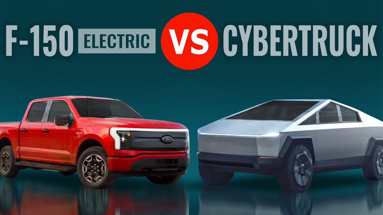 Tesla CYBERTRUCK vs. Ford F-150 Lightning