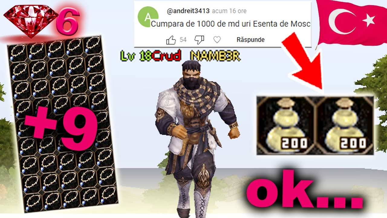 M-a Trollat Comunitatea🤡 Schimba Bonus✅Investitii ✅ Cufere ✅ Metin2.tr Ruby Charon