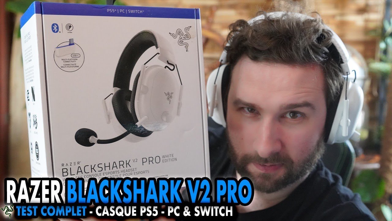 TEST | RAZER Blackshark V2 PRO 🔥 Casque PS5, Nintendo SWITCH & PC