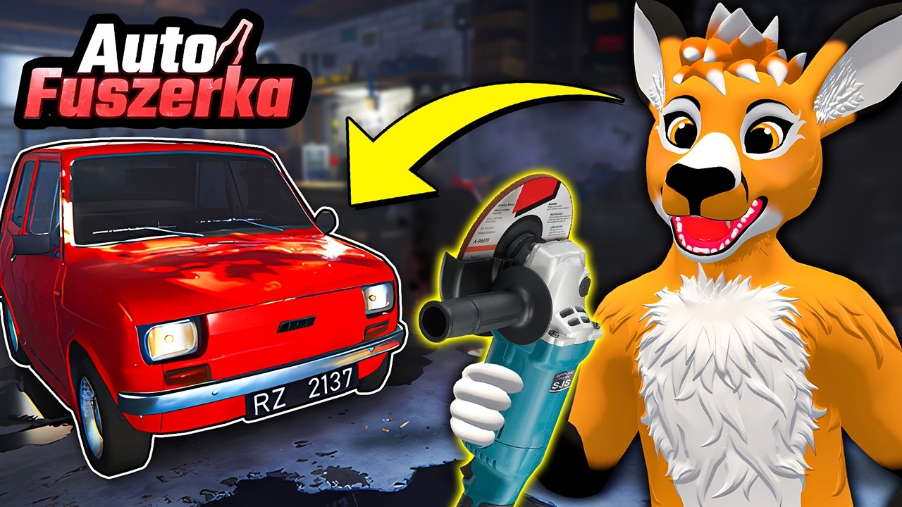 ZOSTAŁEM MECHANIKIEM SAMOCHODOWYM w AUTO FUSZERKA!