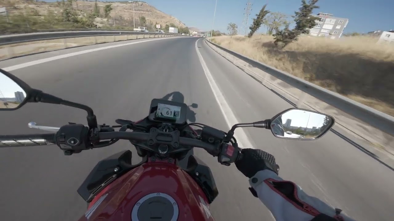 Bostanlı → Buca Highway Ride (Part 1) | Raw Exhaust Sound | Honda CB500 Hornet