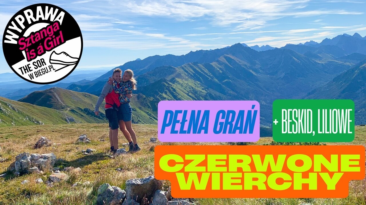CZERWONE WIERCHY – pełna grań + jedyne łańcuchy w Tatrach Zachodnich! 🔥 Widoki, emocje i Beskid