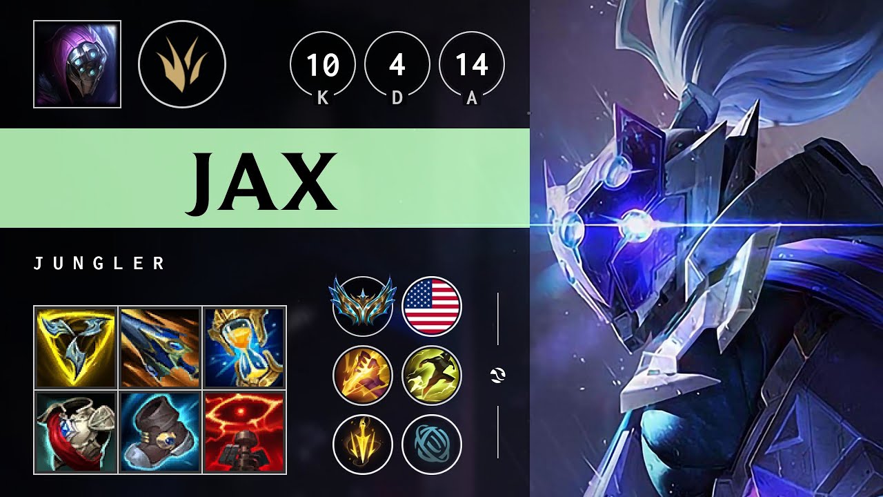 Jax Jungle vs Lee Sin - NA Challenger Patch 25.S1.3