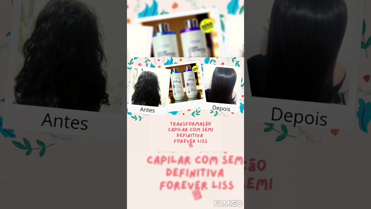 FOREVER LISS SEMI DEFINITIVA - ANTES E DEPOIS #foreverliss #semidefinitiva #Resultado #antesedepois