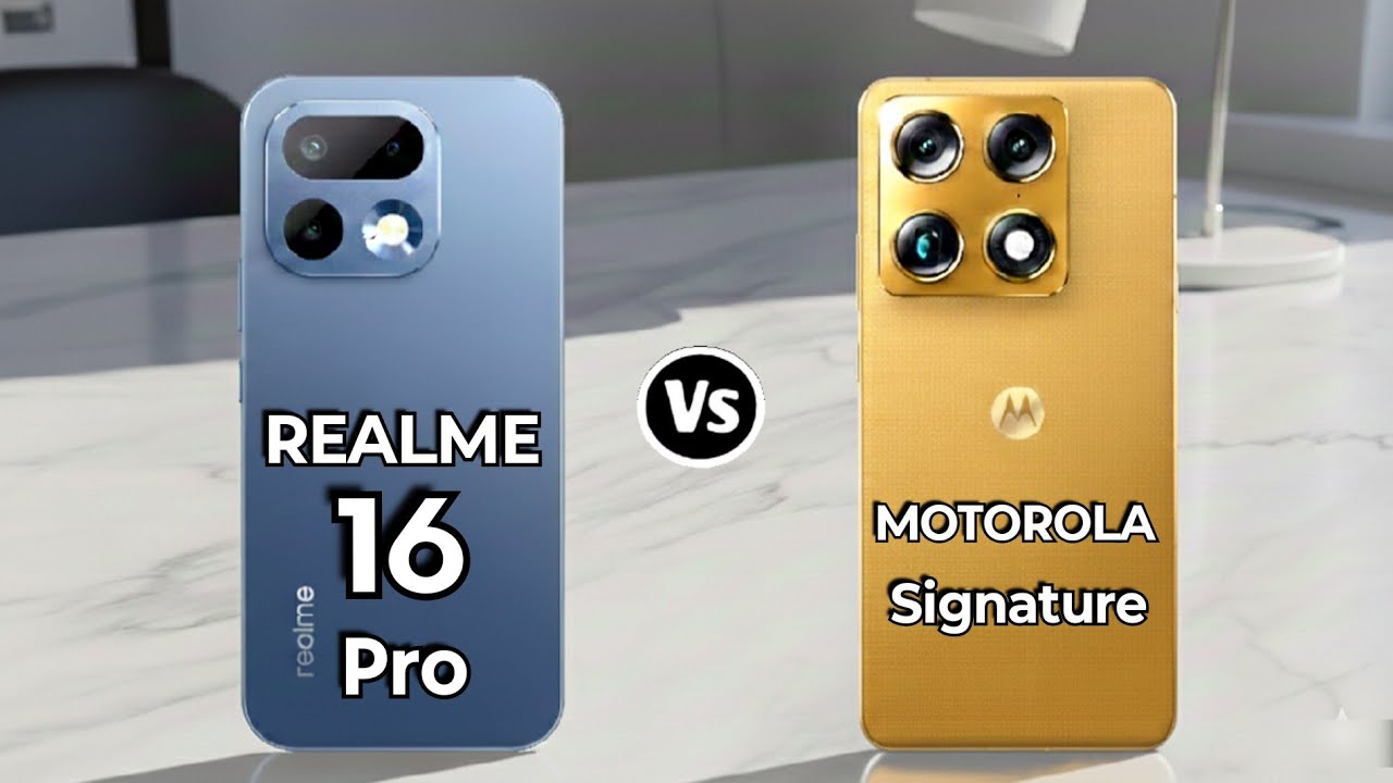 Motorola Signature VS Realme 16 Pro 🔥 5G Camera, Speed & Gaming Test 2026 | Shock Comparison