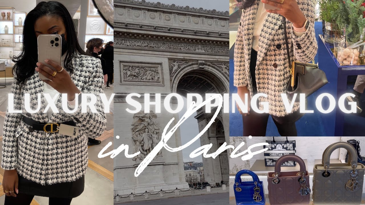 LUXURY SHOPPING IN PARIS | DIOR, FENDI YSL, GUCCI