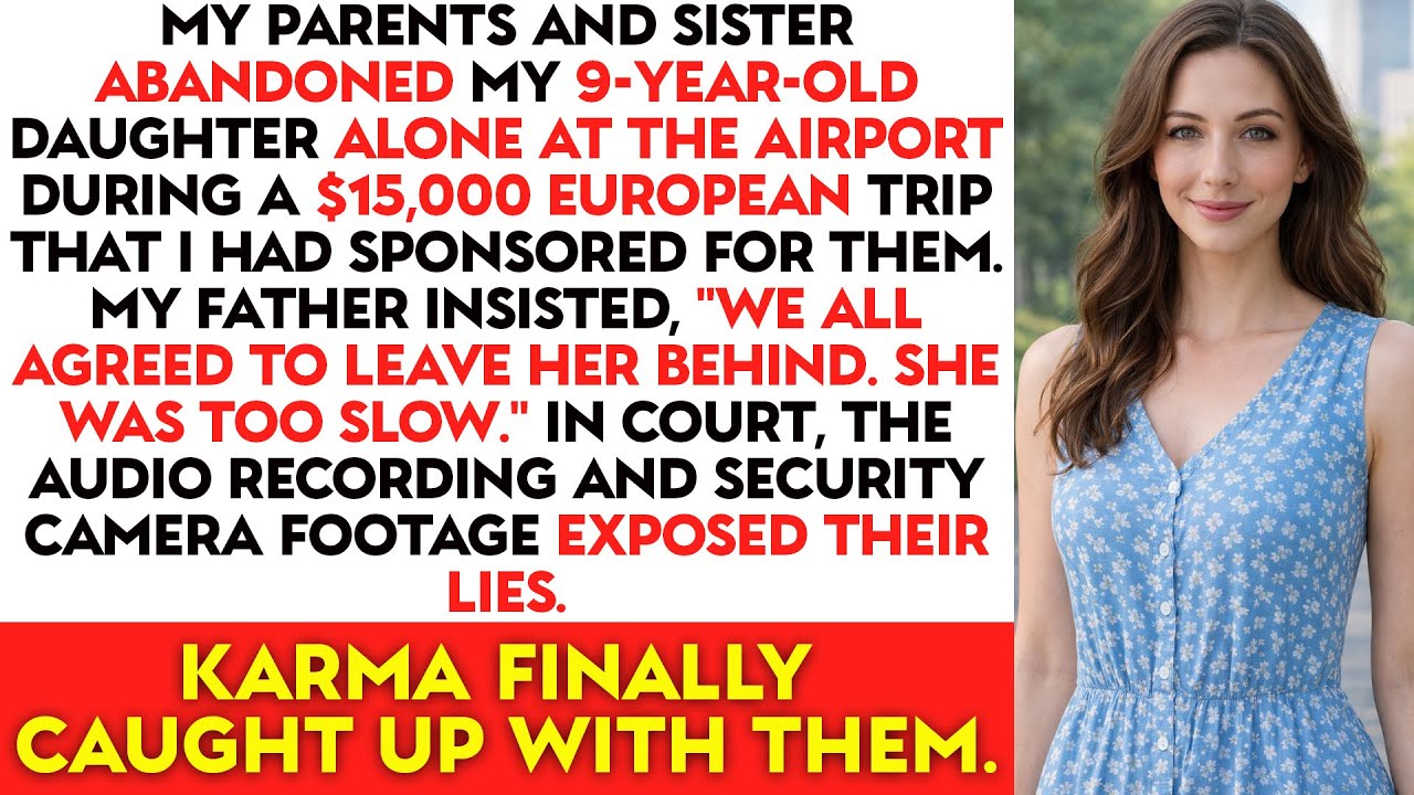 My Family "Abandoned" My 9-Year-Old Daughter Alone at the Airport After Taking $15,000 From Me