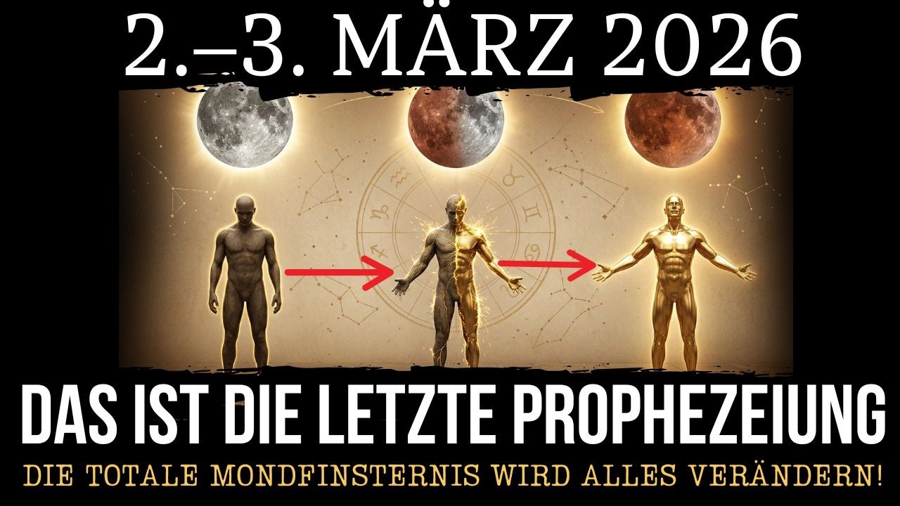 DIE PROPHEZEIUNG DES BLUTMONDS! Was man vor 5000 Jahren sah — geschieht am 3. März 2026